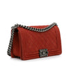 Chanel Old Medium Quilted Caviar Boy Flap Secondhand