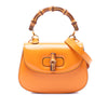 Gucci Mini Calfskin 1947 Bamboo Top Handle Bag Secondhand