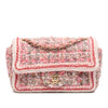 Chanel Mini Rectangular Classic Tweed Braid Flap Secondhand