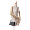 Chanel CC Studded Lambskin Camellia Wallet On Chain Secondhand