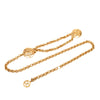 Chanel CC Gold Plated Medallion Chain Belt Secondhand