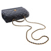 Chanel CC Quilted Lambskin Metal Twist Top Handle Flap Secondhand