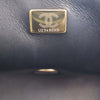 Chanel CC Quilted Lambskin Metal Twist Top Handle Flap Secondhand