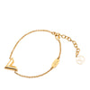 Louis Vuitton Gold Plated Essential V Bracelet Secondhand