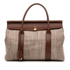 Loro Piana Toile Herringbone and Leather Loom L32 Secondhand