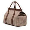 Loro Piana Toile Herringbone and Leather Loom L32 Secondhand