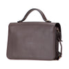 Fendi Zucca Embossed Leather Handle Clutch Secondhand