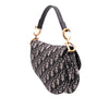 Dior Mini Oblique Canvas Saddle Bag Secondhand