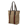 Gucci GG Canvas Web Jolicoeur Tote Secondhand