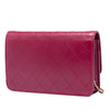 Chanel Stitched Goatskin Golden CC Wallet On Chain Secondhand