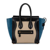 Celine Micro Tricolor Luggage Tote Secondhand