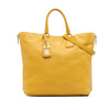 Prada Vitello Daino Side Zip Open Convertible Tote Secondhand