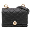 Chanel Mini Quilted Calfskin Pearl CC Accordion Flap Secondhand