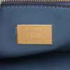 Fendi Small FF Nappa Embossed Chain Midi Baguette Secondhand
