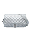 Chanel Medium Quilted Metallic Grained Calfskin Casual Rock Flap Secondhand