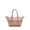 Burberry Small Haymarket Check Coated Canvas Salisbury Tote Secondhand