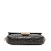 Fendi Zucca Embossed Leather Baguette Satchel Secondhand