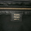 Fendi Zucca Embossed Leather Baguette Satchel Secondhand