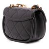 Secondhand Chanel Mini CC Quilted Calfskin Round Moon Messenger Flap