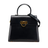 Secondhand Ferragamo Leather Gancini Satchel