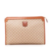 Celine Macadam Coated Canvas Clutch Secondhand