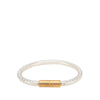 Chanel Faux Pearl PVC Tube Bracelet Secondhand