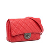 Chanel Small Quilted Goatskin Double Carry Waist Chain Flap Secondhand