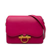 Ferragamo Calfskin Gancini Joanne Crossbody Secondhand