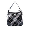 Burberry Supernova Check Canvas Hobo Secondhand