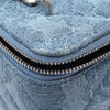 Chanel Mini Denim Pearl Crush Vanity Bag Secondhand
