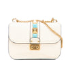 Valentino Small Leather Rockstud Glam Lock Crossbody Secondhand
