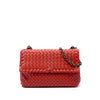 Bottega Veneta Small Nappa Intrecciato Olimpia Shoulder Bag Secondhand