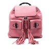 Gucci Leather Bamboo Tassel Backpack Secondhand
