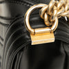 Chanel Old Medium Chevron Mixed Leather Boy Flap Secondhand