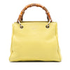 Gucci Small Calfskin Bamboo Shopper Satchel Secondhand
