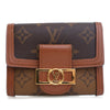 Louis Vuitton Monogram Reverse Dauphine Compact Wallet Secondhand