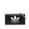 Gucci Adidas Leather Wallet On Chain Secondhand