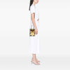 Secondhand Fendi Versace Fendace Mini Calfskin Baroque Print Sunshine Shopper Tote