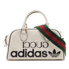 Gucci Adidas Mini Textured Dollar Calfskin Logo Web Duffle Bag Secondhand