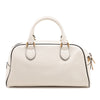 Gucci Adidas Mini Textured Dollar Calfskin Logo Web Duffle Bag Secondhand