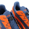 Diesel D-Cage Sneakers in Navy Blue x Orange, Size 43 EU Secondhand