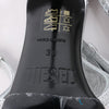 Diesel D-Venus Patent Embossed Slingback Heels in Silver, Size 37 EU Secondhand
