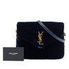 Saint Laurent Toy Matelasse Velvet Monogram LouLou Crossbody Secondhand