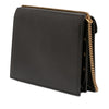 Saint Laurent Suede and Calfskin Monogram Cassandra Clasp Bag Secondhand