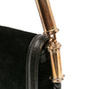 Gucci Medium Suede Britt Tassel Flap Shoulder Bag Secondhand
