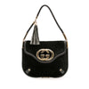 Gucci Medium Suede Britt Tassel Flap Shoulder Bag Secondhand