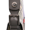 Fendi Leather Orchid Print 3Baguette Shoulder Bag Secondhand