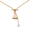 Louis Vuitton Gold Plated Collier LV Speedy Necklace Secondhand