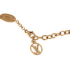 Louis Vuitton Gold Plated Collier LV Speedy Necklace Secondhand
