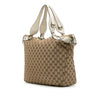 Gucci Large GG Canvas Icon Bit Satchel Secondhand